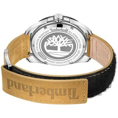 Timberland, Montre, TDWGB0029401 Carrigan Montre Homme 44mm 5ATM, Marron, Argent, Noir, (Horloge analogique, 44 mm) Timberland, Montre, TDWGB0029401 Carrigan Montre Homme 44mm 5ATM, Marron, Argent, Noir, (Horloge analogique, 44 mm)
