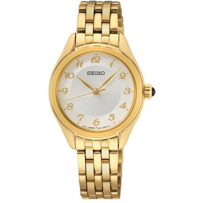 Seiko Montre, quartz, Or, (Horloge analogique, 29 mm) Seiko Montre, quartz, Or, (Horloge analogique, 29 mm)