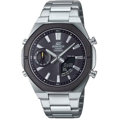 Casio Montre, Edifice ECB-S10DB-1ADF, Noir, Argent, (Chronographe, 48.50 mm) Casio Montre, Edifice ECB-S10DB-1ADF, Noir, Argent, (Chronographe, 48.50 mm)