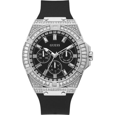 Guess, Montre, GW0208G1, Argent, (Horloge analogique, 47 mm) Guess, Montre, GW0208G1, Argent, (Horloge analogique, 47 mm)