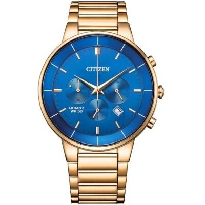 Citizen Montre, Cronografo AN8223-54L, Or, (Chronographe, Horloge analogique, 43 mm) Citizen Montre, Cronografo AN8223-54L, Or, (Chronographe, Horloge analogique, 43 mm)