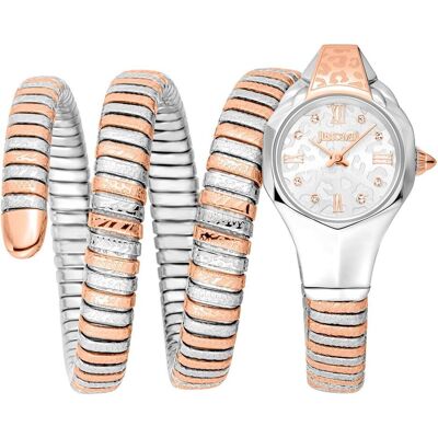 Just Cavalli, Montre, Signature Snake Ravenna - JC1L271M0065, Argent, (22 mm) Just Cavalli, Montre, Signature Snake Ravenna - JC1L271M0065, Argent, (22 mm)