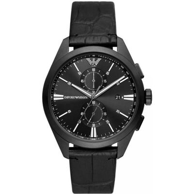 Giorgio Armani Emporio Armani, Montre, Claudio AR11483 Herrenuhr + Box, Blanc, Noir, Cuivre, Argent, (Chronographe, Horloge analogique, 42 mm) Giorgio Armani Emporio Armani, Montre, Claudio AR11483 Herrenuhr + Box, Blanc, Noir, Cuivre, Argent, (Chronographe, Horloge analogique, 42 mm)