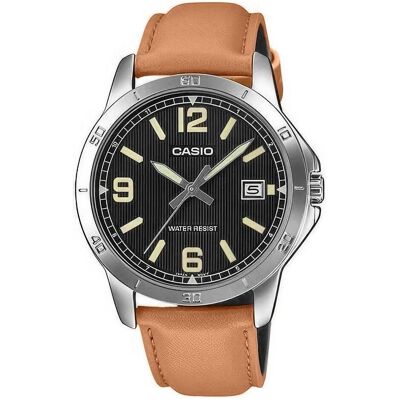 Casio Montre, Collection, Marron, Noir, Argent, (41 mm) Casio Montre, Collection, Marron, Noir, Argent, (41 mm)