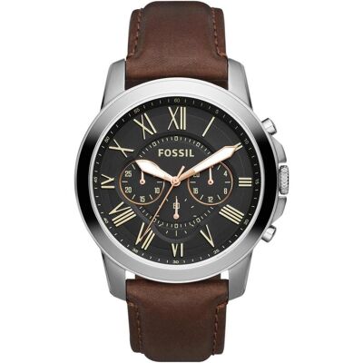 Fossil, Montre, Subvention, Multicolore, (Chronographe, Horloge analogique, 44 mm) Fossil, Montre, Subvention, Multicolore, (Chronographe, Horloge analogique, 44 mm)