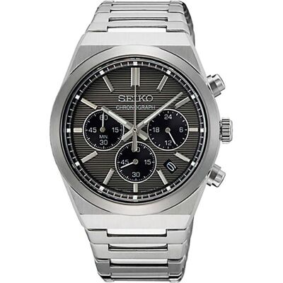 Seiko Montre, Cronografo SSB455P1, Argent, (Chronographe, Horloge analogique, 40 mm) Seiko Montre, Cronografo SSB455P1, Argent, (Chronographe, Horloge analogique, 40 mm)