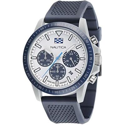 Nautica, Montre, NAPNOF3S1, Argent, (Horloge analogique) Nautica, Montre, NAPNOF3S1, Argent, (Horloge analogique)