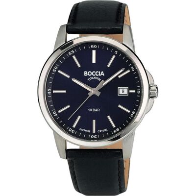 Boccia, Montre, 3633-01 Montre homme titane 40mm 10ATM, Gris, (Horloge analogique, 40 mm) Boccia, Montre, 3633-01 Montre homme titane 40mm 10ATM, Gris, (Horloge analogique, 40 mm)