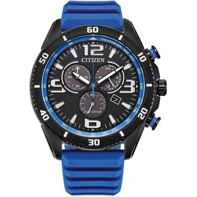 Citizen Montre, Cronografo Sportivo Eco-Drive, Noir, (Chronographe) Citizen Montre, Cronografo Sportivo Eco-Drive, Noir, (Chronographe)