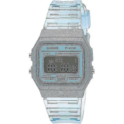 Casio Montre, F-91WS-2DF, Bleu, (35 mm) Casio Montre, F-91WS-2DF, Bleu, (35 mm)