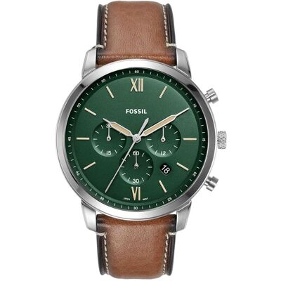 Fossil, Montre, Neutra Chrono, Marron, (Chronographe, 44 mm) Fossil, Montre, Neutra Chrono, Marron, (Chronographe, 44 mm)