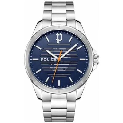 Police, Montre, Men's Watch PEWJG2204506 (Ø 45 mm), Bleu, Gris, (45 mm) Police, Montre, Men's Watch PEWJG2204506 (Ø 45 mm), Bleu, Gris, (45 mm)
