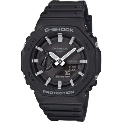 G-Shock, Montre, Classic, Noir, (Chronographe, Horloge analogique, 45 mm) G-Shock, Montre, Classic, Noir, (Chronographe, Horloge analogique, 45 mm)