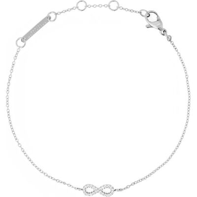 Daniel Wellington, Montre, - Delicate steel bracelet with infinity symbol Mirelle DW00401628, Argent, (Horloge analogique, 40 mm) Daniel Wellington, Montre, - Delicate steel bracelet with infinity symbol Mirelle DW00401628, Argent, (Horloge analogique, 40 mm)