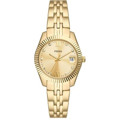 Fossil, Montre, Scarlette, Or, (Horloge analogique, 32 mm) Fossil, Montre, Scarlette, Or, (Horloge analogique, 32 mm)