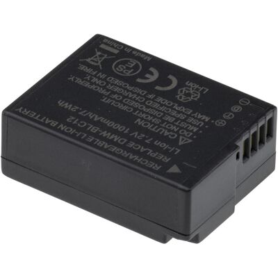 Batterie Panasonic DMW-BLC12E - Rechargeable Lithium-ion pour Caméra Batterie Panasonic DMW-BLC12E - Rechargeable Lithium-ion pour Caméra