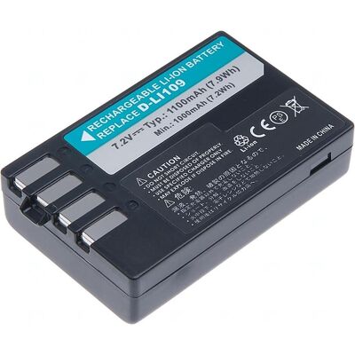 T6 Power Batterie Pentax D-Li109,, Äernà (Batterie de l'appareil photo), Alimentation pour appareil photo, Noir T6 Power Batterie Pentax D-Li109,, Äernà (Batterie de l'appareil photo), Alimentation pour appareil photo, Noir