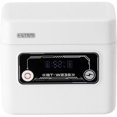 Viltrox Camera Battery Charging Case Power Bank for Fuji NP W235 (Chargeur de batterie d'appareil photo), Alimentation pour appareil photo, Blanc Viltrox Camera Battery Charging Case Power Bank for Fuji NP W235 (Chargeur de batterie d'appareil photo), Alimentation pour appareil photo, Blanc
