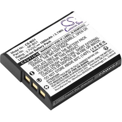 CS Cameron Sino Batterie pour Sony NP-BG1 & NP-FG1 (Batterie de l'appareil photo), Alimentation pour appareil photo, Noir CS Cameron Sino Batterie pour Sony NP-BG1 & NP-FG1 (Batterie de l'appareil photo), Alimentation pour appareil photo, Noir