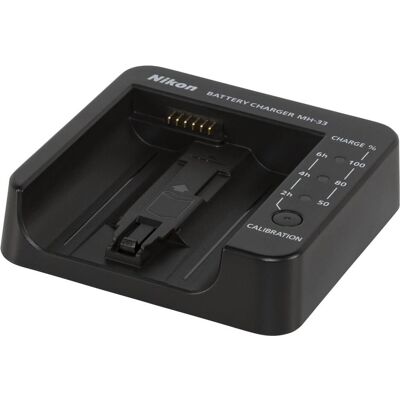 Nikon MH-33 Chargeur pour EN-EL18d (Chargeur de batterie d'appareil photo), Alimentation pour appareil photo, Noir Nikon MH-33 Chargeur pour EN-EL18d (Chargeur de batterie d'appareil photo), Alimentation pour appareil photo, Noir