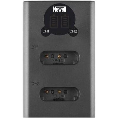 Newell Chargeur de caméra DL-USB-C Chargeur à deux canaux pour batteries NP-BX1 (Chargeur de batterie d'appareil photo), Alimentation pour appareil photo, Noir Newell Chargeur de caméra DL-USB-C Chargeur à deux canaux pour batteries NP-BX1 (Chargeur de batterie d'appareil photo), Alimentation pour appareil photo, Noir