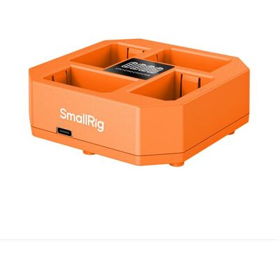 SmallRig 4839 NP-FZ100 Chargeur de batterie pour caméra à 4 canaux (Chargeur de batterie d'appareil photo), Alimentation pour appareil photo, Noir SmallRig 4839 NP-FZ100 Chargeur de batterie pour caméra à 4 canaux (Chargeur de batterie d'appareil photo), Alimentation pour appareil photo, Noir