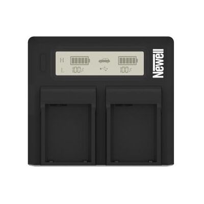 Newell DC-LCD-Zweikanal-Ladegerät für BP-955/975-Akkus für Canon (Chargeur de batterie d'appareil photo), Alimentation pour appareil photo, Noir Newell DC-LCD-Zweikanal-Ladegerät für BP-955/975-Akkus für Canon (Chargeur de batterie d'appareil photo), Alimentation pour appareil photo, Noir