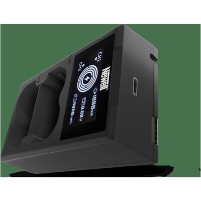 Newell Chargeur de caméra FDL-USB-C Chargeur à deux canaux pour batteries NP-W235 (Chargeur de batterie d'appareil photo), Alimentation pour appareil photo, Noir Newell Chargeur de caméra FDL-USB-C Chargeur à deux canaux pour batteries NP-W235 (Chargeur de batterie d'appareil photo), Alimentation pour appareil photo, Noir