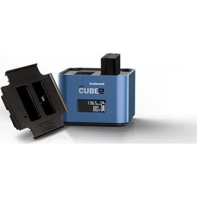 Hähnel Chargeur de batterie pour ProCUBE 2 Plate pour batterie Panasonic DMW-BLG10 (Chargeur de batterie d'appareil photo), Alimentation pour appareil photo, Noir Hähnel Chargeur de batterie pour ProCUBE 2 Plate pour batterie Panasonic DMW-BLG10 (Chargeur de batterie d'appareil photo), Alimentation pour appareil photo, Noir