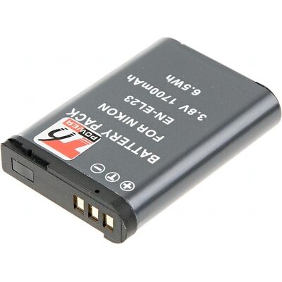 T6 Power Batterie Nikon EN-EL23,,????ern???? (Batterie de l'appareil photo), Alimentation pour appareil photo, Noir T6 Power Batterie Nikon EN-EL23,,????ern???? (Batterie de l'appareil photo), Alimentation pour appareil photo, Noir