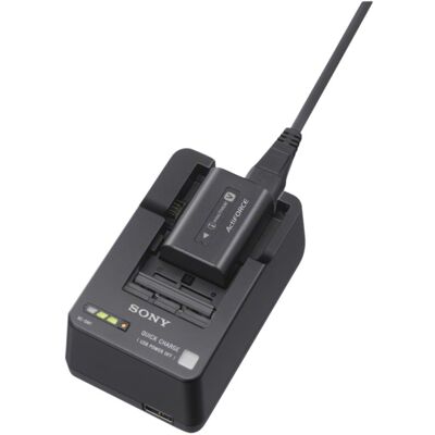 Sony Bc-Qm1 (Batterie de l'appareil photo), Alimentation pour appareil photo, Noir Sony Bc-Qm1 (Batterie de l'appareil photo), Alimentation pour appareil photo, Noir