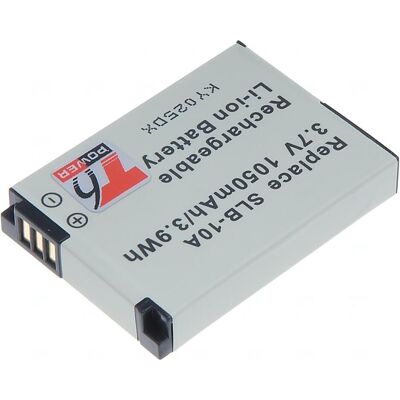 T6 Power Batterie Samsung SLB-10A, BN-VH105 (Batterie de l'appareil photo), Alimentation pour appareil photo, Noir T6 Power Batterie Samsung SLB-10A, BN-VH105 (Batterie de l'appareil photo), Alimentation pour appareil photo, Noir