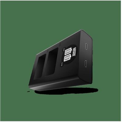 Newell Chargeur double canal pour batteries EN-EL25 DL-USB-C pour Nikon (Chargeur de batterie d'appareil photo), Alimentation pour appareil photo, Noir Newell Chargeur double canal pour batteries EN-EL25 DL-USB-C pour Nikon (Chargeur de batterie d'appareil photo), Alimentation pour appareil photo, Noir