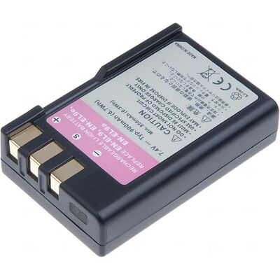T6 Power Batterie Nikon EN-EL9,, Äernà (Batterie de l'appareil photo), Alimentation pour appareil photo, Noir T6 Power Batterie Nikon EN-EL9,, Äernà (Batterie de l'appareil photo), Alimentation pour appareil photo, Noir
