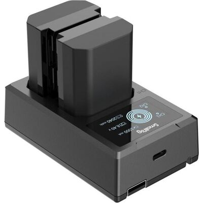 SmallRig 3824 Kit NP-FZ100 (Batterie de l'appareil photo, Chargeur de batterie d'appareil photo), Alimentation pour appareil photo, Noir SmallRig 3824 Kit NP-FZ100 (Batterie de l'appareil photo, Chargeur de batterie d'appareil photo), Alimentation pour appareil photo, Noir