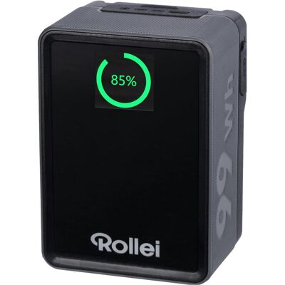 Rollei V-Mount Akku 99Wh V2 Pro, Alimentation pour appareil photo, Noir Rollei V-Mount Akku 99Wh V2 Pro, Alimentation pour appareil photo, Noir