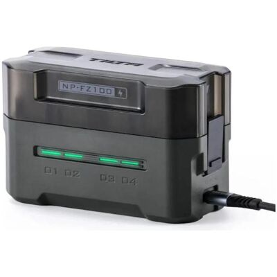 Tilta NP-FZ100 Station de charge portable 4 ports - Vert - Batterie & Chargeur Tilta NP-FZ100 Station de charge portable 4 ports - Vert - Batterie & Chargeur