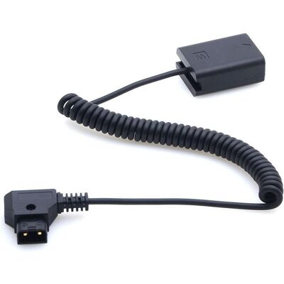 Caruba Sony NP FW50 entièrement décodé Batterie factice + D TAP (câble à ressort) (Batterie de l'appareil photo), Alimentation pour appareil photo, Noir Caruba Sony NP FW50 entièrement décodé Batterie factice + D TAP (câble à ressort) (Batterie de l'appareil photo), Alimentation pour appareil photo, Noir