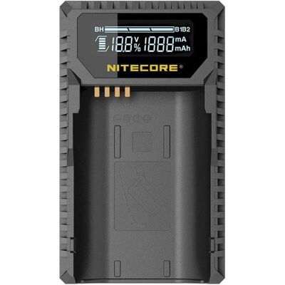 Nitecore Ulsl (Chargeur de batterie d'appareil photo), Alimentation pour appareil photo, Noir Nitecore Ulsl (Chargeur de batterie d'appareil photo), Alimentation pour appareil photo, Noir