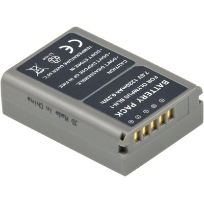 T6 Power Batterie Olympus PS-BLN1, BLN-1 (Batterie de l'appareil photo), Alimentation pour appareil photo, Gris T6 Power Batterie Olympus PS-BLN1, BLN-1 (Batterie de l'appareil photo), Alimentation pour appareil photo, Gris