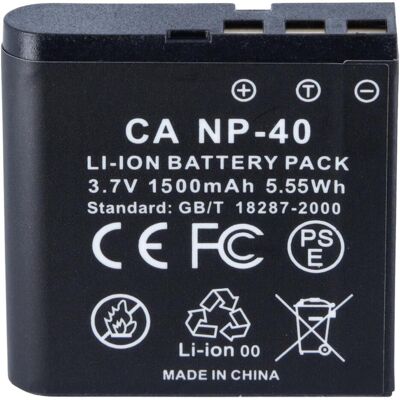 Rollei Batterie supplémentaire pour caméscope (Batterie de l'appareil photo), Alimentation pour appareil photo, Noir Rollei Batterie supplémentaire pour caméscope (Batterie de l'appareil photo), Alimentation pour appareil photo, Noir