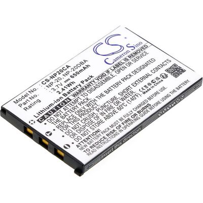 NoName Pile de rechange pour NP-20 Casio (Batterie de l'appareil photo), Alimentation pour appareil photo NoName Pile de rechange pour NP-20 Casio (Batterie de l'appareil photo), Alimentation pour appareil photo