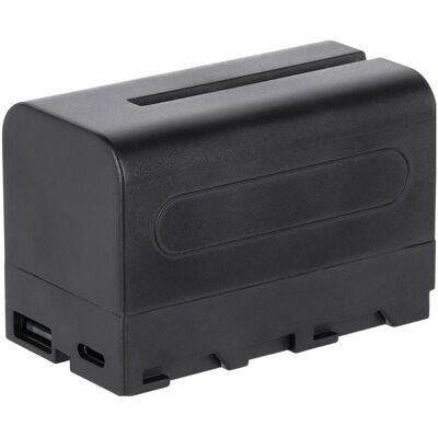 Rollei Akku mit USB-C Typ NP-F versch. Kapazitäten (Batterie de l'appareil photo), Alimentation pour appareil photo, Noir Rollei Akku mit USB-C Typ NP-F versch. Kapazitäten (Batterie de l'appareil photo), Alimentation pour appareil photo, Noir