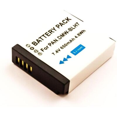 Batterie AGI Panasonic Lumix DMC-GM5W - 600mAh Li-ion - Noir Batterie AGI Panasonic Lumix DMC-GM5W - 600mAh Li-ion - Noir