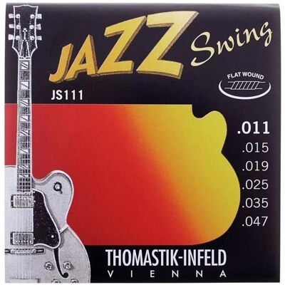 Thomastik Ensemble de swing jazz (6x, Guitare électrique, 0.05"), Corde de guitare Thomastik Ensemble de swing jazz (6x, Guitare électrique, 0.05"), Corde de guitare