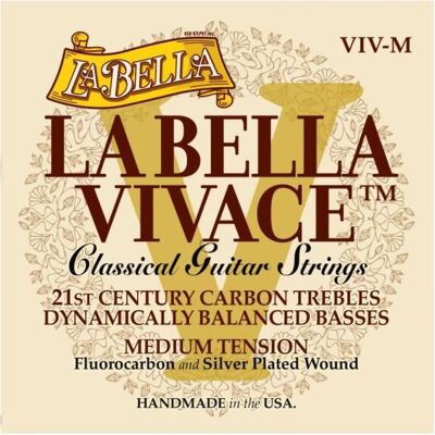 La Bella String Set For Guitar Classique Tension Average (Guitare), Corde de guitare La Bella String Set For Guitar Classique Tension Average (Guitare), Corde de guitare