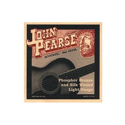 John Pearse J. Pearse 510 L Ph. Bronze+Silk 011/049, Corde de guitare John Pearse J. Pearse 510 L Ph. Bronze+Silk 011/049, Corde de guitare