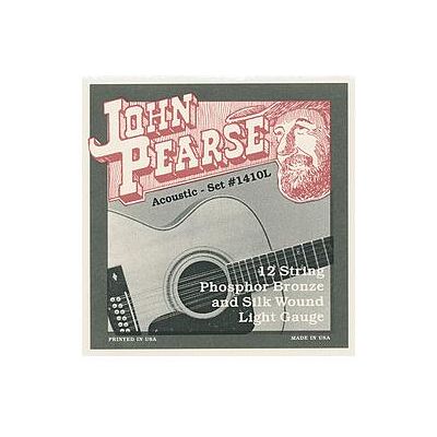 John Pearse J. Pearse 1410L Light 12-str. 010/049 (12x, Guitare), Corde de guitare John Pearse J. Pearse 1410L Light 12-str. 010/049 (12x, Guitare), Corde de guitare