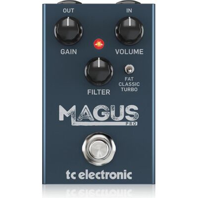 TC Electronic Magus Pro High Gain Distortion - Effet guitare (Guitare), Pédale d'effet, Noir TC Electronic Magus Pro High Gain Distortion - Effet guitare (Guitare), Pédale d'effet, Noir
