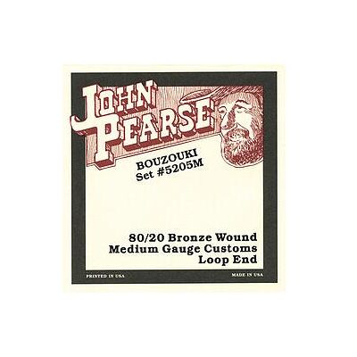 John Pearse J. Pearse 5205M Bouzouki Loop End, Corde de guitare John Pearse J. Pearse 5205M Bouzouki Loop End, Corde de guitare